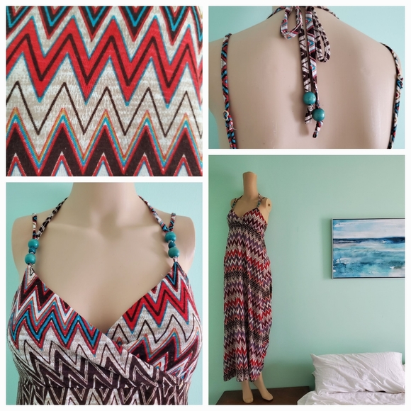 Vero Moda Dresses & Skirts - Vero Moda Beach Summer Dress, Long Flowy, Size Small